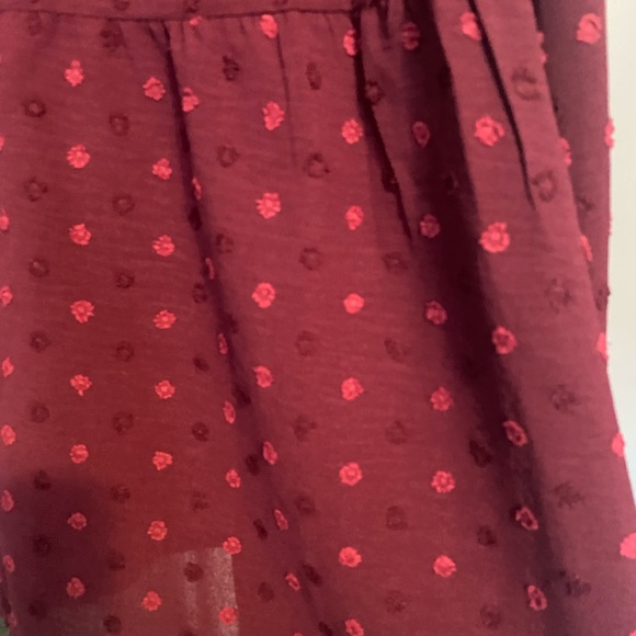 Bloom Chic Textured Dot Elastic Cuffs A-line Blouse
Size 12 - Picture 4 of 6